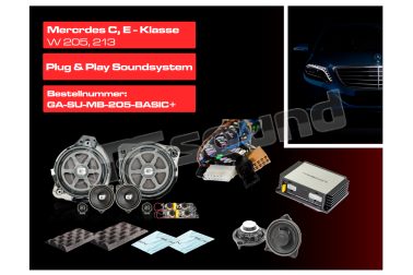 SU-MB-253-BASIC Pacchetto SoundUp per Mercedes GLC della serie W253 Mosconi