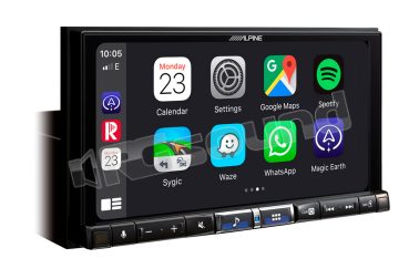 ILX-705D Monitor 7'' con Bluetooth, Apple CarPlay wireless, Android Auto, 2 porte USB, Hi-Res Audio Alpine
