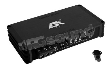 QM500.2 Mini amplificatore digitale a 2 canali in Classe D, potenza di uscita di 500 Watt RMS ESX