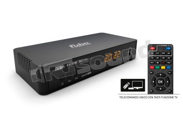 ODE8600 PRO Decoder Digitale Terrestre DVB-T2 HEVC Fuba