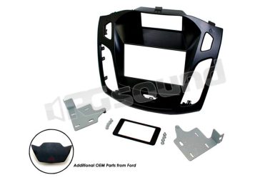 381114-28-1 kit installazione 2 Din per Ford Focus - Colore nero Alpine