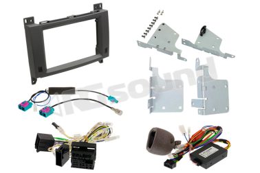 KIT-802MB Kit completo - Mascherina e interfaccia comandi al volante Mercedes Alpine