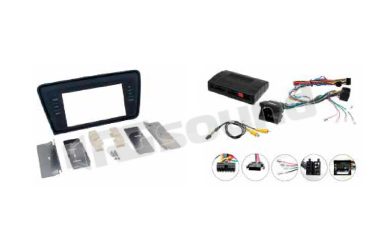 KIT-OCT14.2-STD kit dedicato per Skoda Octavia colore nero lucido, con centralina CAN Alpine