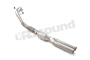 50.0926.80 Downpipe + Catalizzatore metallico per Audi Ragazzon