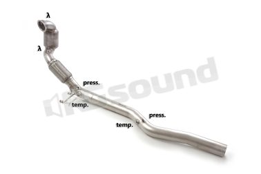 50.0948.80 Catalizzatore metallico 200cpsi Gr.N inox per Audi, Cupra e Volkswagen  Ragazzon