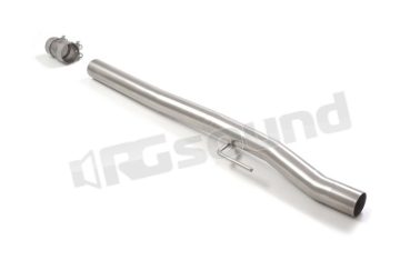 55.0707.00 Tubo centrale Gr.N senza silenziatore inox per Mercedes Ragazzon