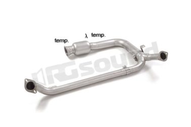 55.0730.00 Tubo sostituzione catalizzatore con rimozione filtro antiparticolato per Porsche Ragazzon
