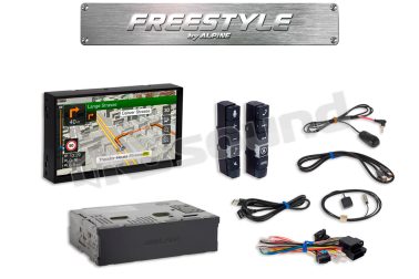 X703D-F Monitor 7" con navigazione iGo Primo Nextgen Alpine