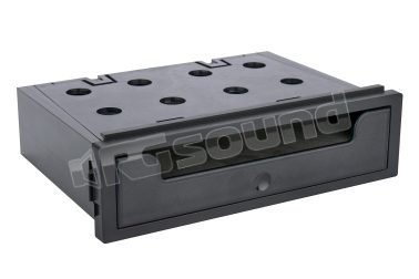 03363 cassettino portaoggetti che trasforma il vano 2 DIN in ISO Phonocar