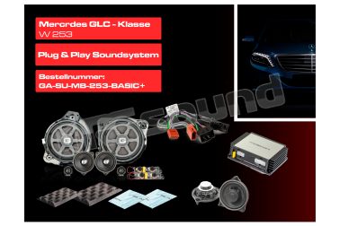 SU-MB-253-BASIC+ Kit altoparlanti a 3 vie per Mercedes GLC W 253 Mosconi