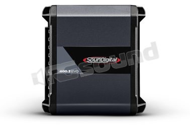 400.2 EVO 4.0 amplificatore super compatto 2 canali 400 Watt RMS SounDigital