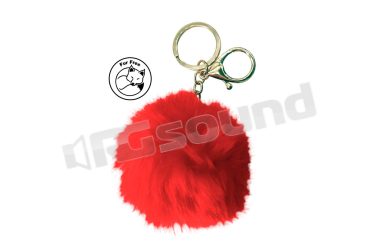 SRKR portachiavi Fluffy rosso Simoni Racing