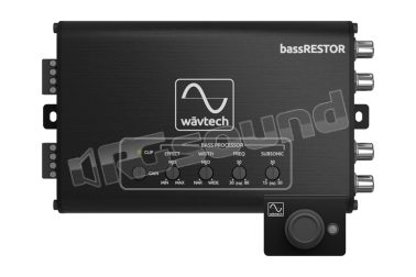 bassRESTOR Processore dei bassi, convertitore alto livello con accensione automatica Wavtech