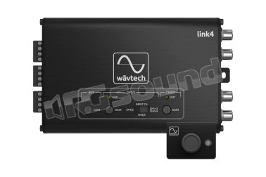 link4 Convertitore alto livello a 4 canali con somma e remoto e ingresso AUX Wavtech