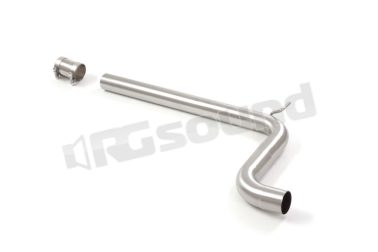55.0743.00 Tubo centrale senza silenziatore inox per Audi Ragazzon