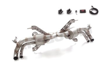 50.1021.40 Posteriore inox con valvole integrate per Audi Ragazzon