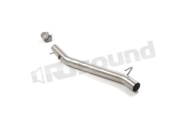55.0714.00 Tubo centrale senza silenziatore inox per Audi Ragazzon