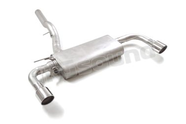 50.1030.61 Posteriore inox sdoppiato con terminali rotondi per BMW e Mini Ragazzon