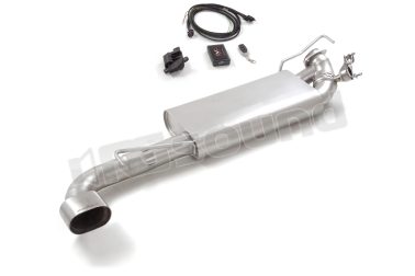 50.0985.14 Posteriore inox con terminale ovale per Lancia Ragazzon