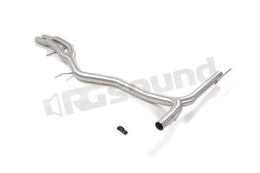50.1057.40 Tubo centrale Gr.N senza silenziatore inox per Porsche Ragazzon