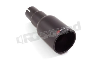 99.0008.05 Terminale inox rotondo 90 mm Black Ragazzon