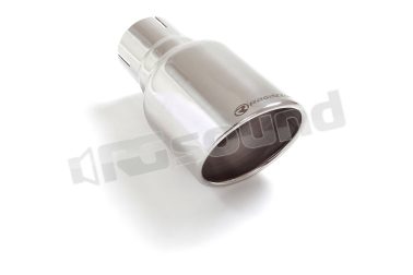 01.6150 Terminale inox rotondo 102 mm Sport Line Ragazzon