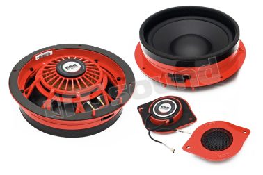 A4 Front 200 Sistema altoparlanti dedicato per anteriore Audi A4 ESB car audio