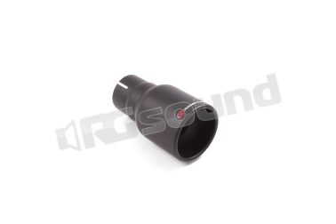 99.0560 Terminale inox rotondo 90 mm Black Ragazzon