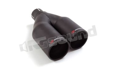 99.0016.26 Terminale destro inox rotondo Sport Line Black Ragazzon