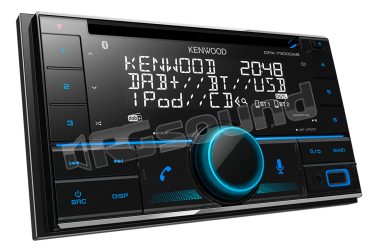 DPX-7300DAB Sintolettore CD/USB 2DIN con Bluetooth, radio DAB+ e antenna inclusa Kenwood