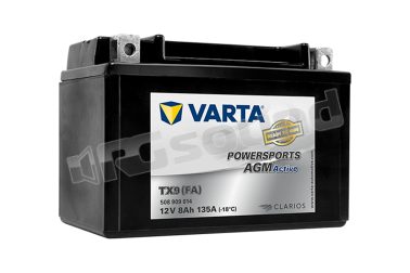 TX9 (FA) 508 909 014 batteria Powersports 8 Ah, CCA 135 A Varta