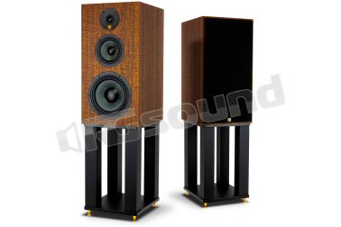 Classic coppia di altoparlanti da scaffale a 3 vie - Finitura Tobacco - Stand inclusi Wilson