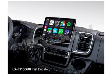 iLX-F115DU8 Sistema multimediale con monitor regolabile 11" per Fiat Ducato 8 Alpine