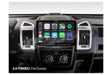iLX-F905DU Monitor multimediale da 9" dedicato per Fiat Ducato, Citroen Jumper, Peugeot Boxer Alpine