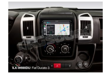iLX-W690DU Monitor multimediale digitale da 7" per Fiat Ducato, Citroen Jumper, Peugeot Boxer Alpine