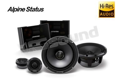 HDZ-65C sistema audio Alpine Status con altoparlanti certificati Hi-Res Alpine