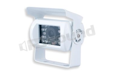 RCM08WHQ telecamera bianca HQ per CAMPER esterna regolabile - IP68 - Connessione AVIATION 10 mt Macrom