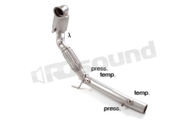 54.0426.00 Catalizzatore metallico 200cpsi con rimozione filtro OPF/GPF per Volkswagen Ragazzon