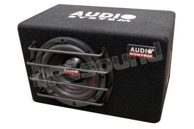 AE-8A subwoofer 20cm in cassa reflex, amplificato in Classe AB Audio System Italy