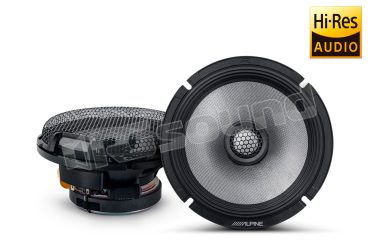 R2-S65 16.5cm 2-Way Hi-Res Audio Coaxial Speakers New R-Series Alpine