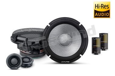 R2-S65C sistema 2 vie 16,5cm certificato Hi-Res Audio Nuova Serie-R Alpine