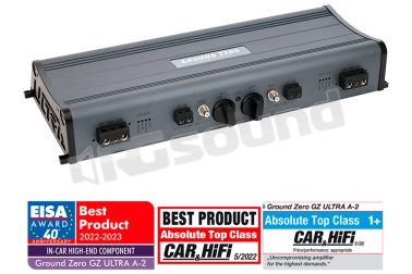 GZ ULTRA A-2 amplificatore analogico 2 canali sound quality ultra high-end Ground Zero