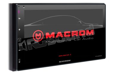 M-DL6800DAB Bluetooth, radio DAB+, USB e mirroring Android tramite AutoLink Macrom
