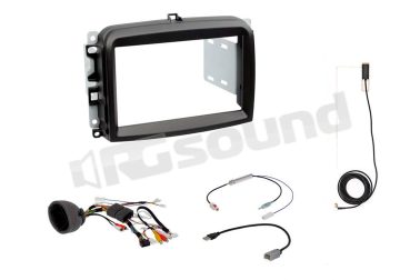 KIT-500L-UART mascherina, interfaccia e antenna DAB+ per FIAT 500L con monitor Alpine Alpine