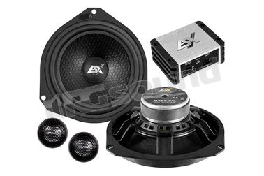 QXFA6.2C Sistema a due vie con amplificatore, dedicato per Ducato, Boxer, Jumper, Movano e Ford Ka ESX