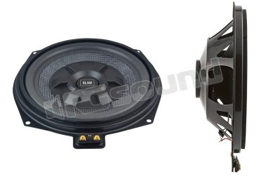 BM 200 XF kit subwoofer sottosedile 20cm extra piatto per BMW BLAM