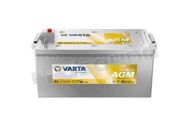 A1 710901120 batteria AGM 12V 210AH per mezzi pesanti Varta