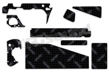 DYNXTS31D Kit Dynamat Xtreme insonorizzante per Tesla Model 3 (4 porte) dal 2017 Dynamat