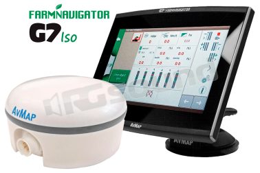 G7 Iso + Turle Pro2 Navigatore agricolo con ISOBUS AV Map