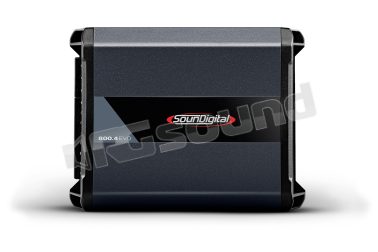 800.4 EVO 4.0 amplificatore ultracompatto a 4 canali con 800W RMS SounDigital